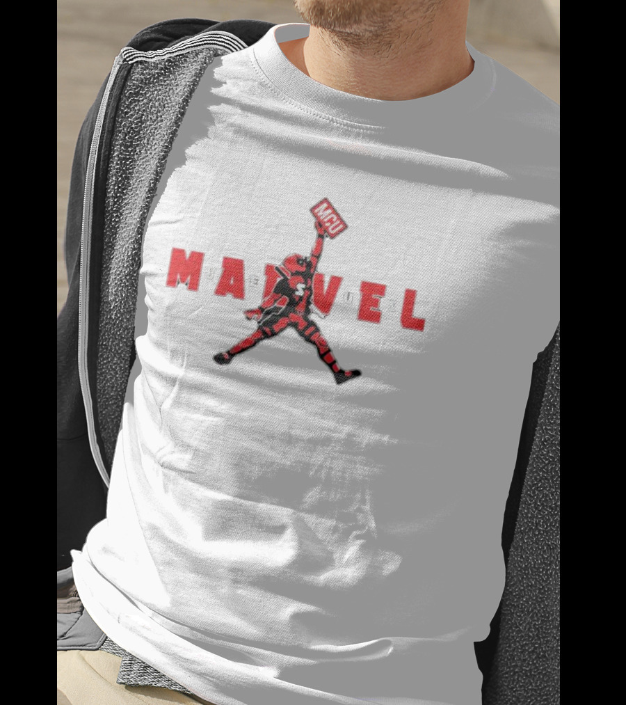 Deadpool MCU Marvel Jesus Jumpman T-Shirt