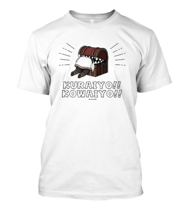 Dezaegg Kuraiyo Kowaiyo Character In Treasure Chest Adventure T-Shirt
