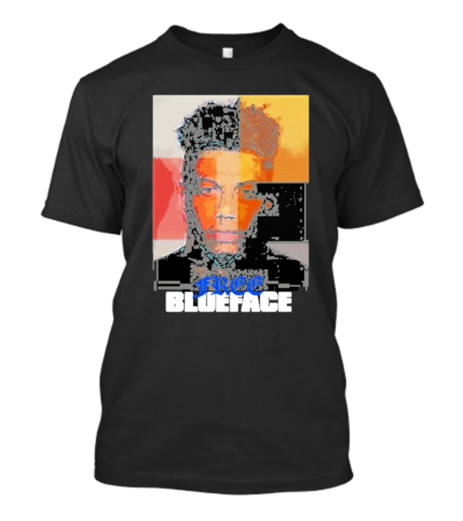 Free Blueface Dinero Jones Album Multicolor T-Shirt