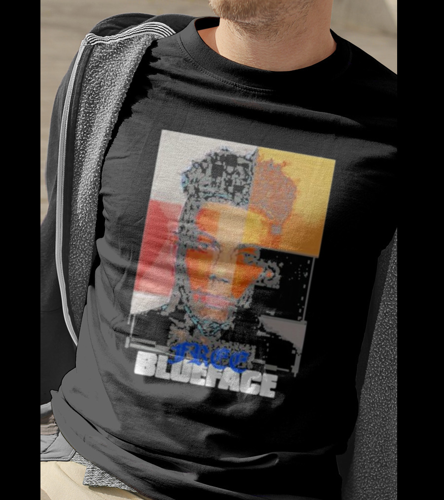 Free Blueface Dinero Jones Album Multicolor T-Shirt