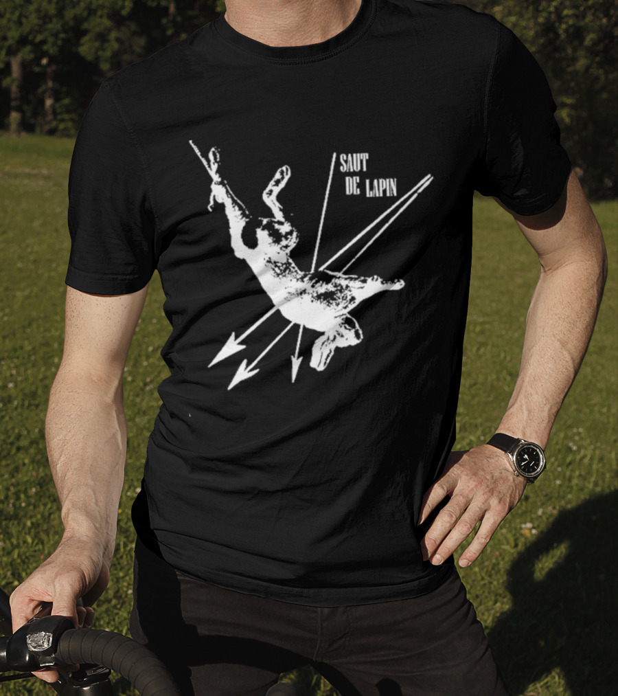 Saut De Lapin Jumping Rabbit Arrows Minimalist T-Shirt