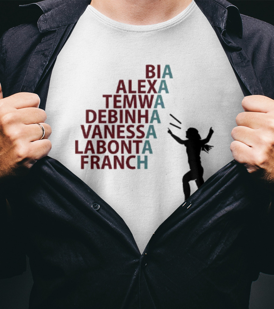 Bia Alexa Temwa Debinha Vaness Labonta Franch Volleyball Player T-Shirt