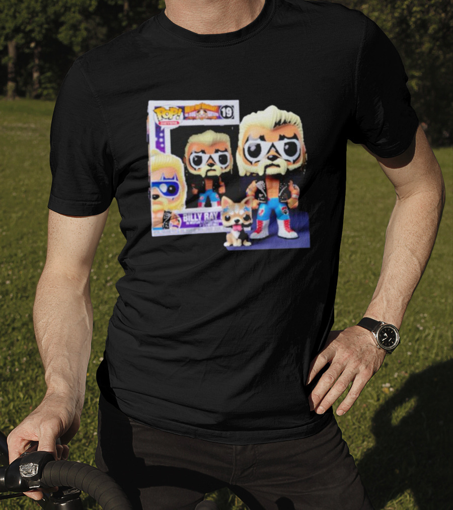 Billy Raydog Ai Pop Action Figures With Blonde Mullet And Blue Star Pants T-Shirt