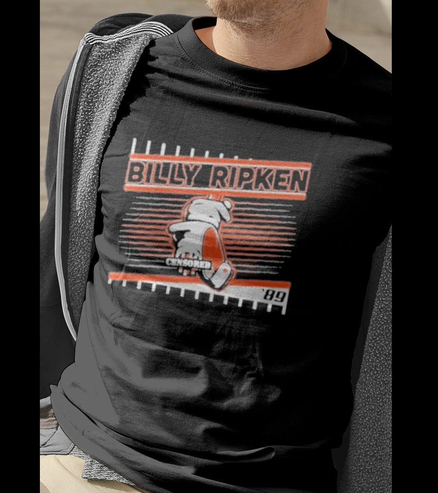 BILLY RIPKEN CENSORED '89 T-Shirt