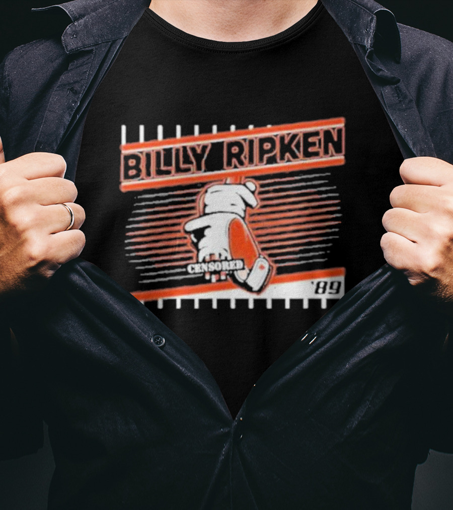 BILLY RIPKEN CENSORED '89 T-Shirt