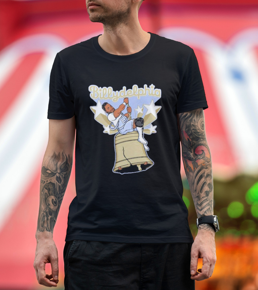Billydelphia 2024 Liberty Bell Wrestling Stars T-Shirt