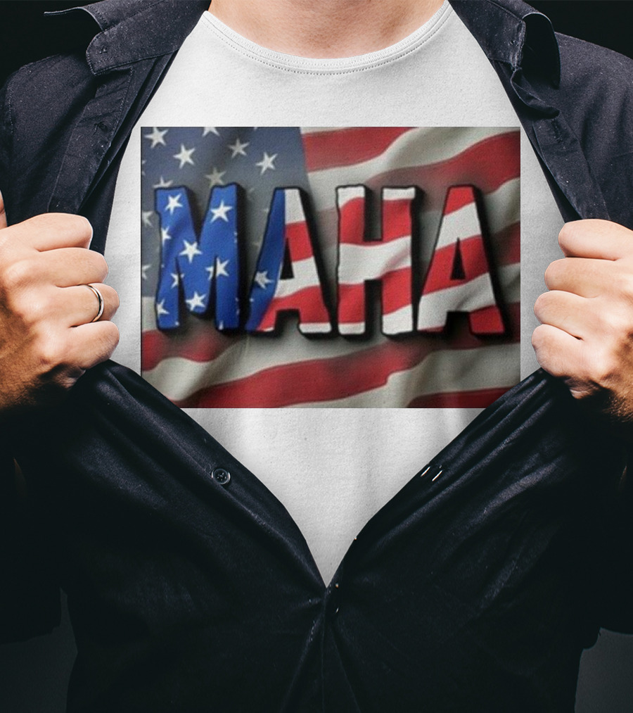 Bryce Lipscomb Maha Make America Healthy Again USA Flag T-Shirt