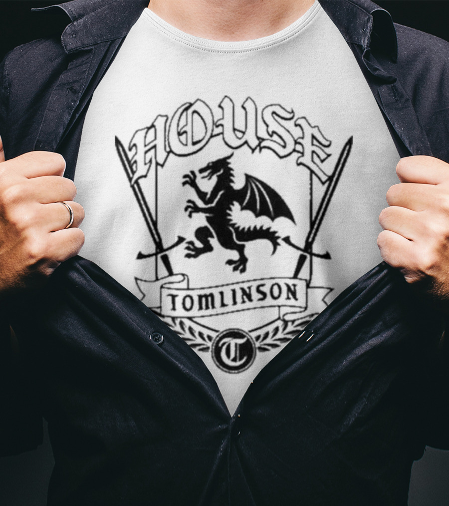 House Tomlinson Dragon Crest Midweight Connor Tomlinson T-Shirt