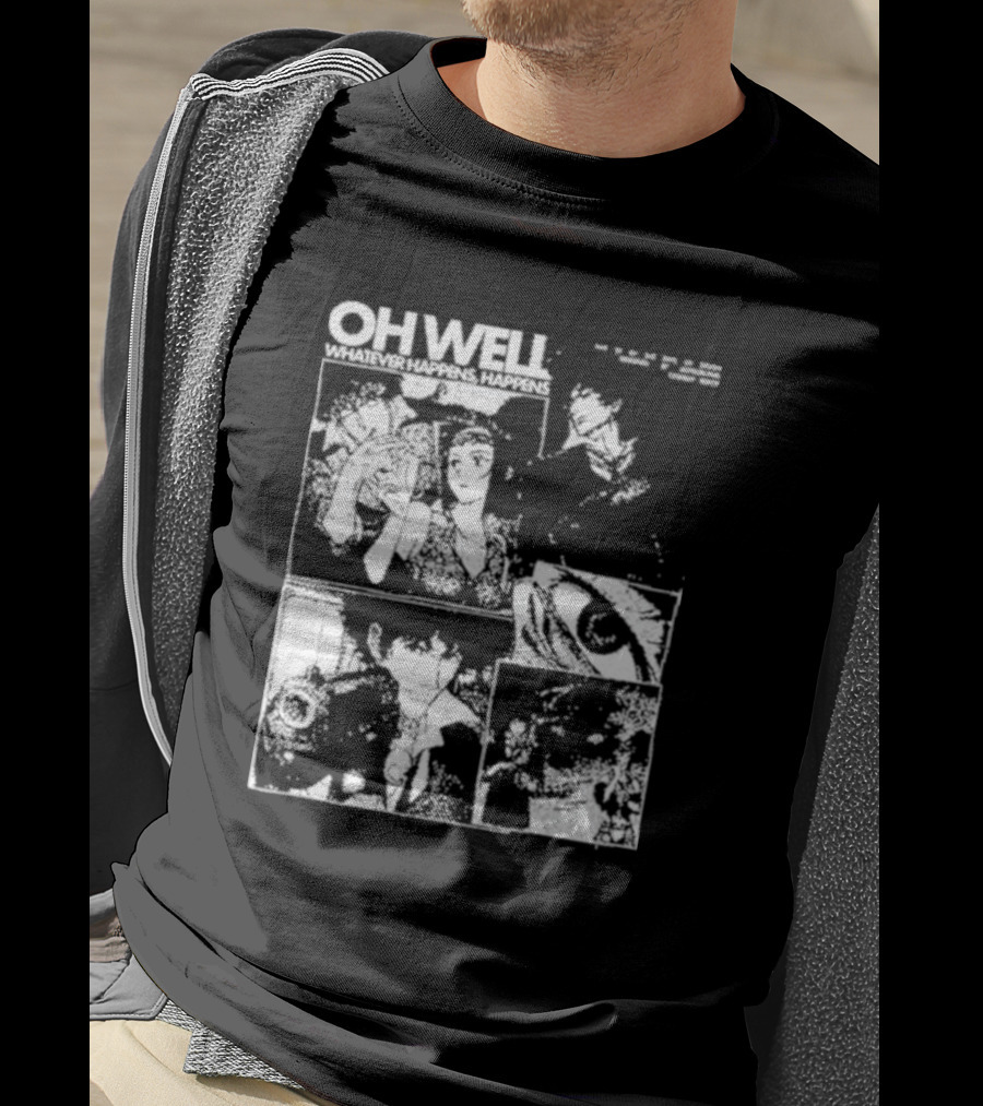 Cowboy Bebop Oh Well Whatever Happens Happens Manga Panels Day 28 Of 365 Days T-Shirt