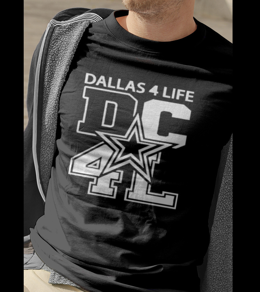 Dallas 4 Life DC 4L Star T-Shirt