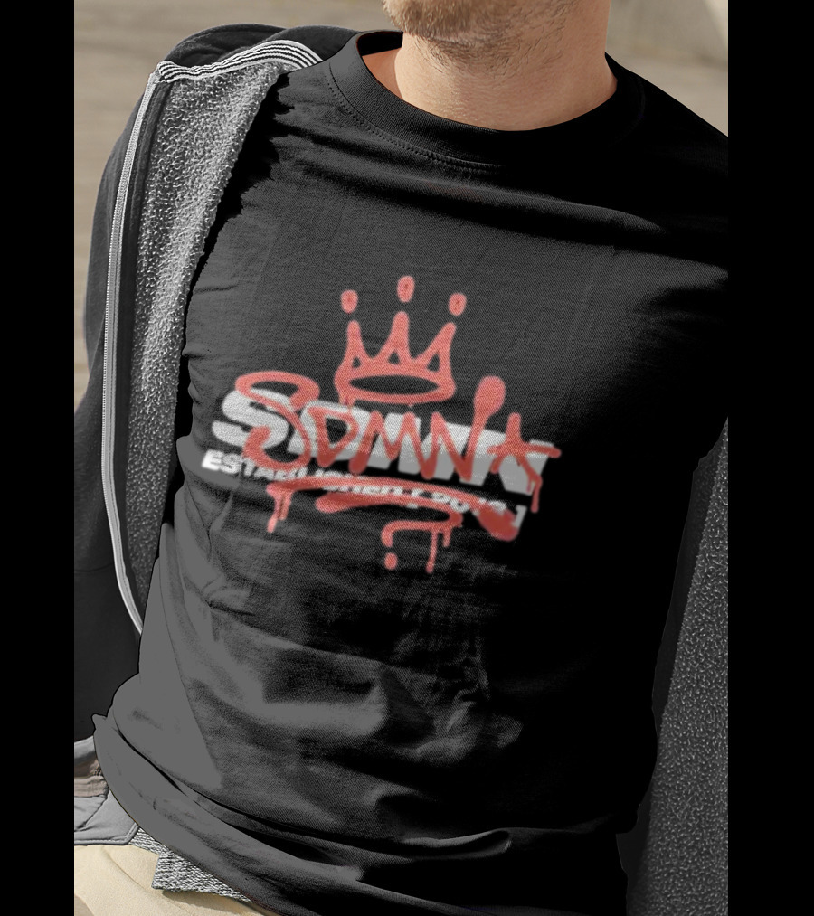 SDMN Crown Spray Established 2013 T-Shirt