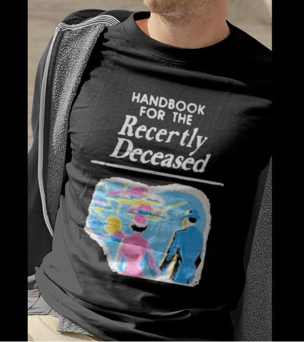 Handbook For The Recently Deceased Our Flag Means Death Band Logo Mash Up T-Shirt