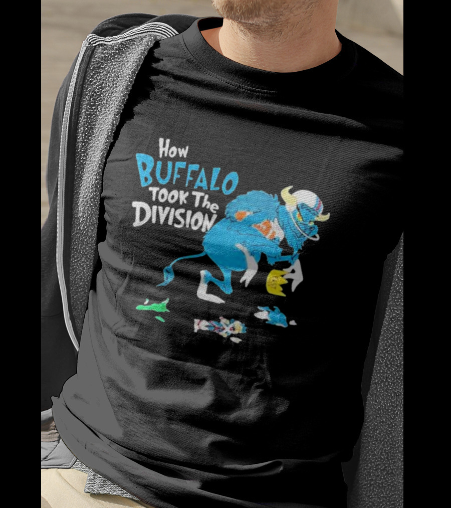 How Buffalo Took The Division Charging Blue Mascot T-Shirt