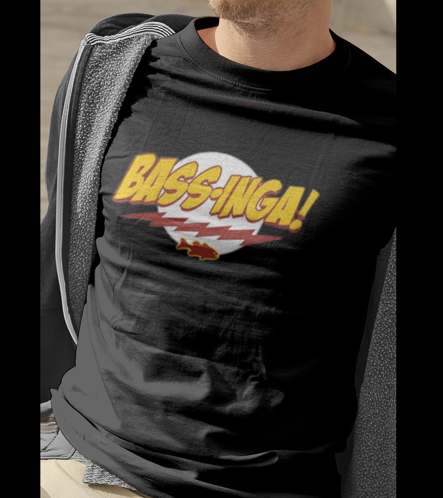 Bass-Inga Lightning Fish T-Shirt