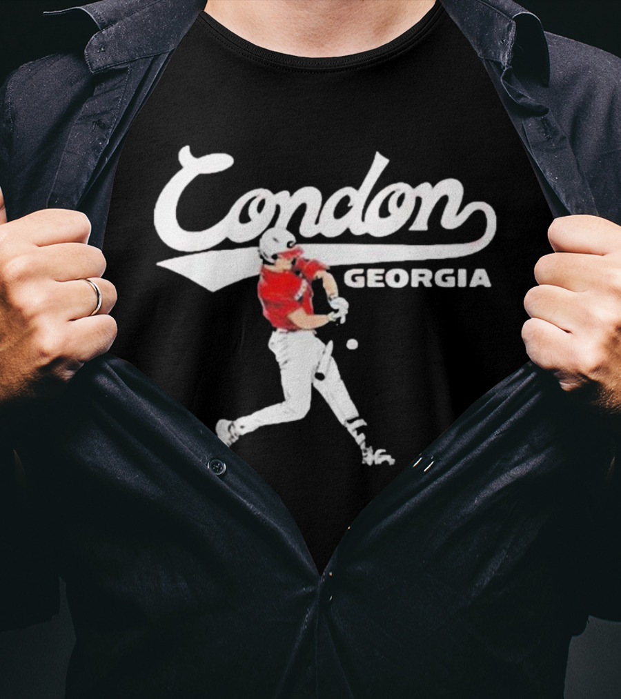 Georgia Condon Baseball Slugger Swing T-Shirt