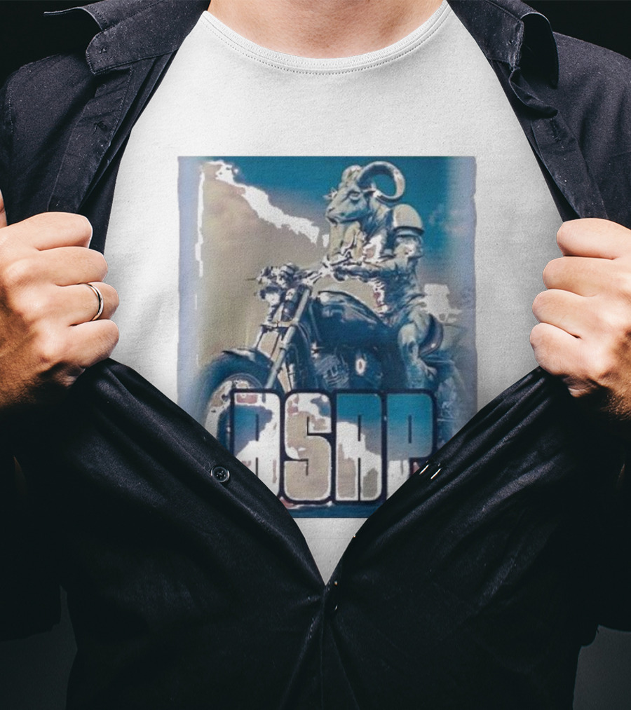 ASAP Goat Biker T-Shirt