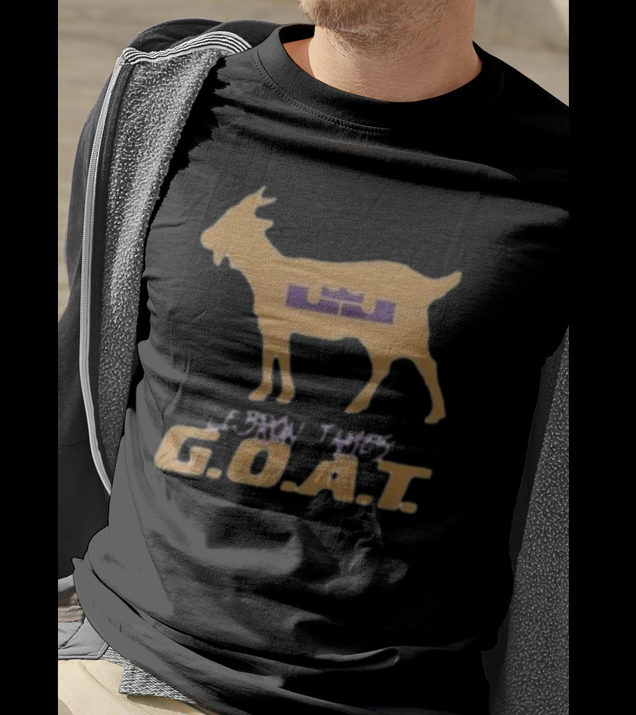 Lebron James G.O.A.T. 40k Points Iconic Legacy T-Shirt