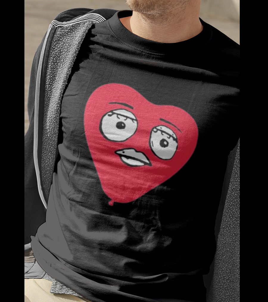 God Forbid James Marriott Heart Balloon Face T-Shirt