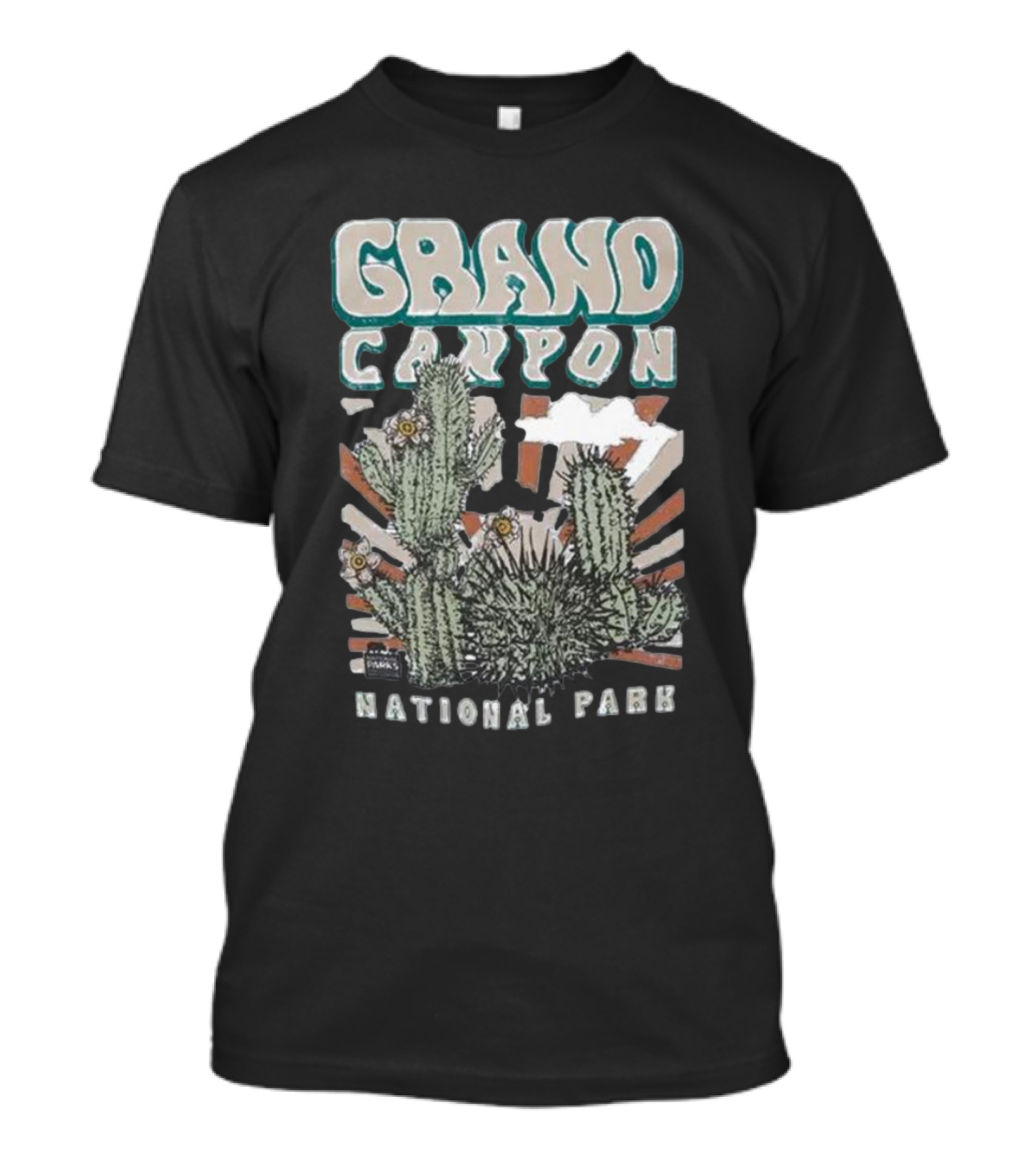 Grand Canyon National Park Cactus T-Shirt