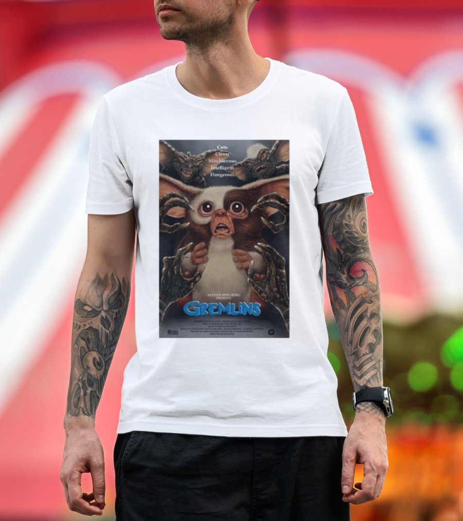 Gremlins Cute Clever Mischievous Intelligent Dangerous Steven Spielberg T-Shirt