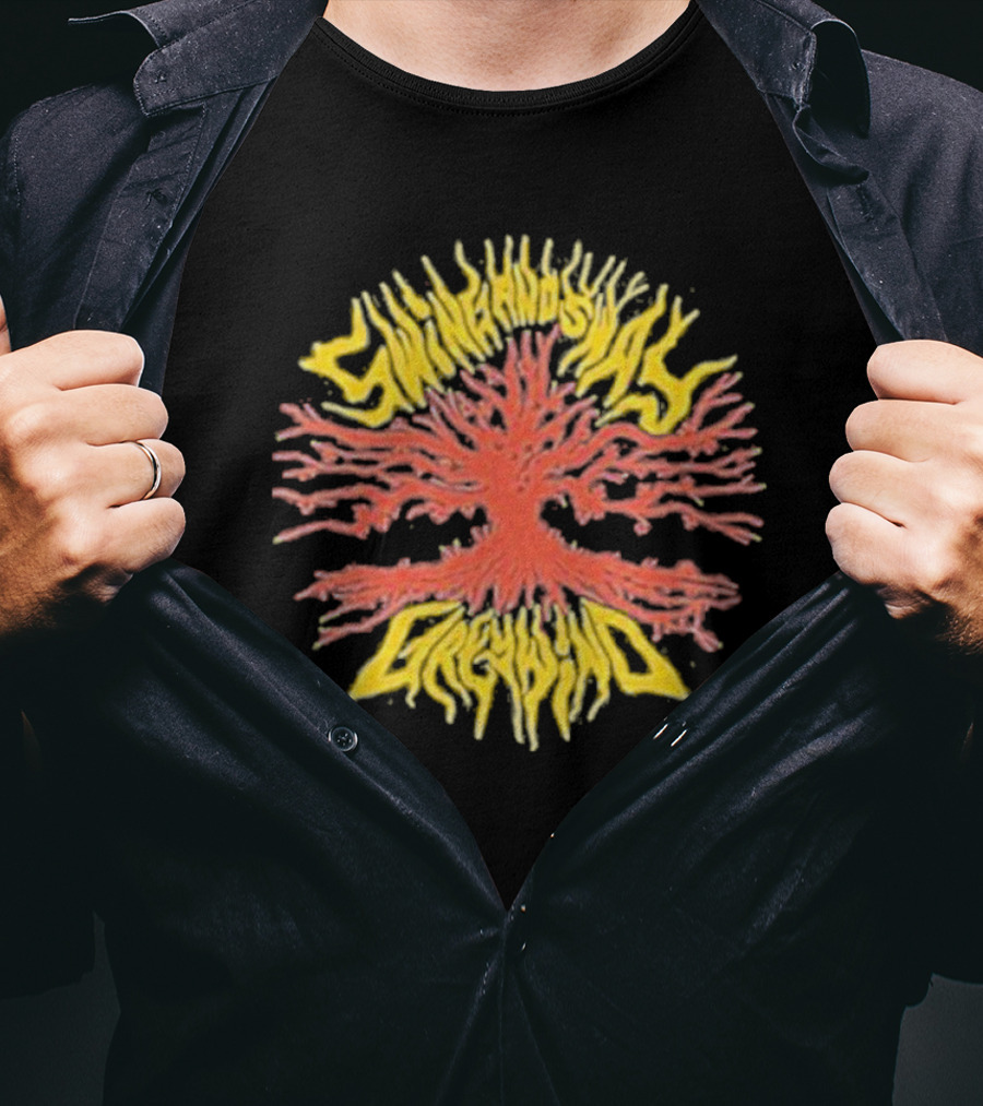 Greywind Swing And Sway Psychedelic Tree T-Shirt