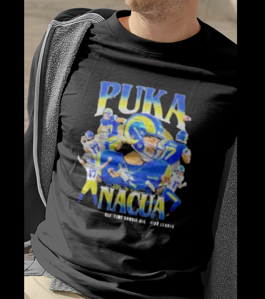 Puka Nacua Rams Rookie NFL King 17 T-Shirt