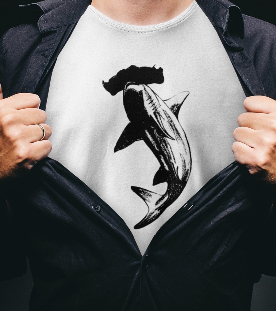 Hammerhead Shark Wildlife Aquatic Cool T-Shirt