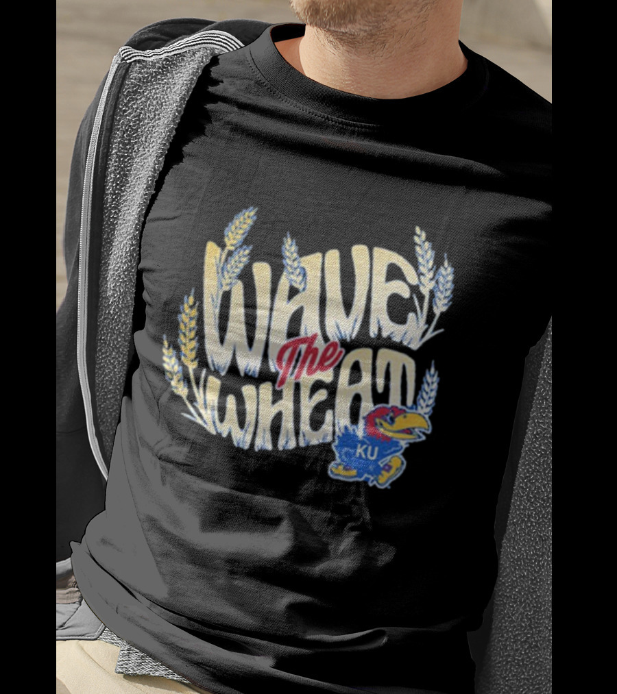 KU Jayhawks Wave The Wheat T-Shirt
