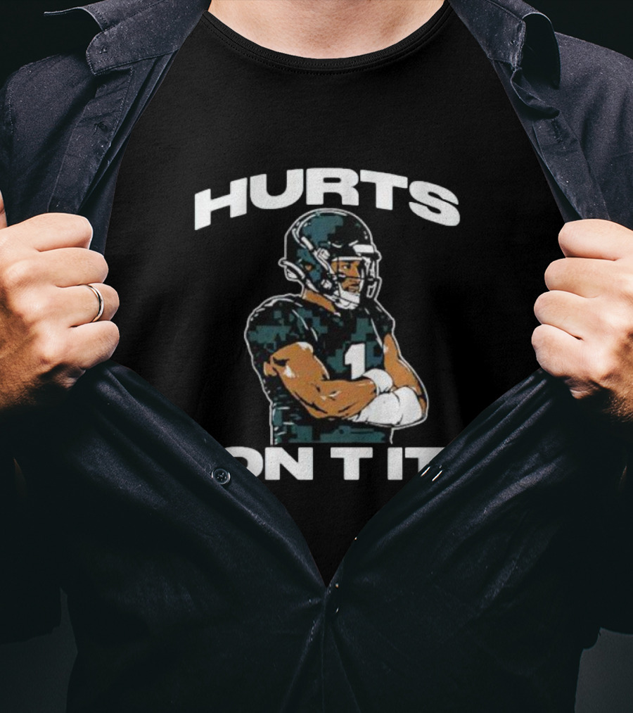 Hurts Don’t It NFLPA Football Player T-Shirt