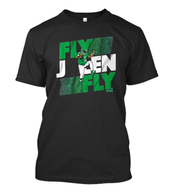 Fly Jalen Fly Green Football T-Shirt