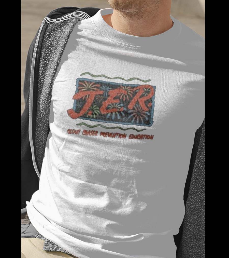 JER Clout Chaser Prevention Education Fireworks T-Shirt
