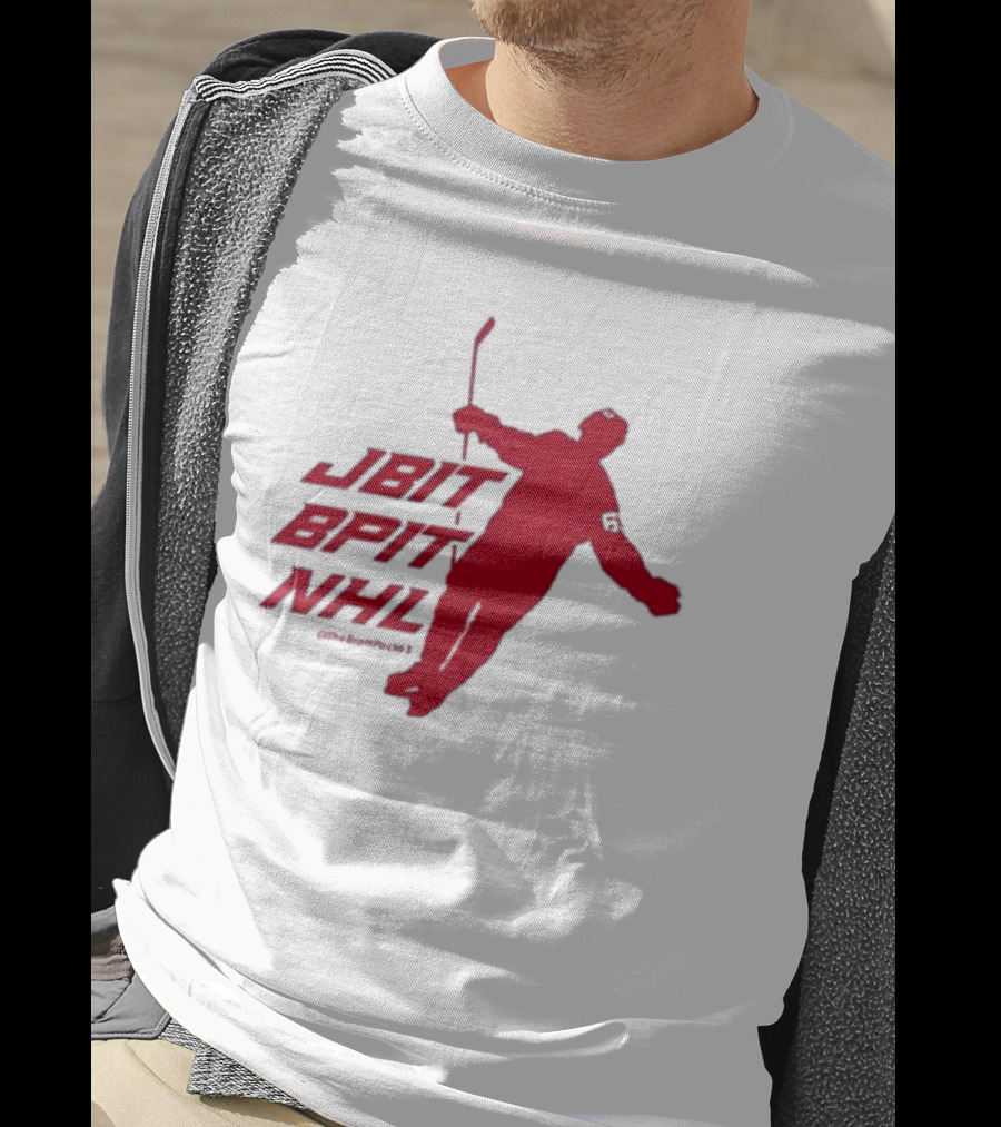 Jesper Bratt JBIT BPIT NHL Hockey Silhouette 65 T-Shirt