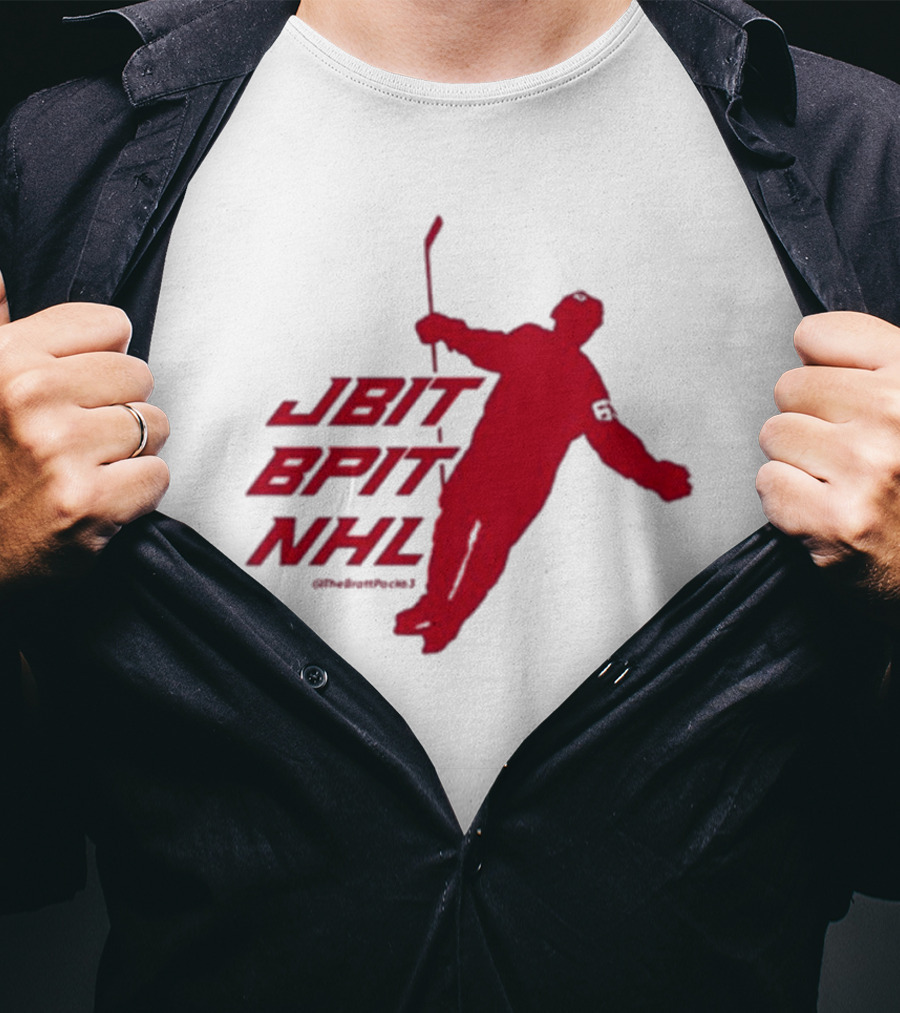 Jesper Bratt JBIT BPIT NHL Hockey Silhouette 65 T-Shirt