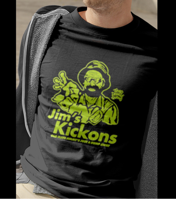 Jim’s Kickons Third Degree Gurns Old Mate Jimmy’s Just A Bump Away T-Shirt
