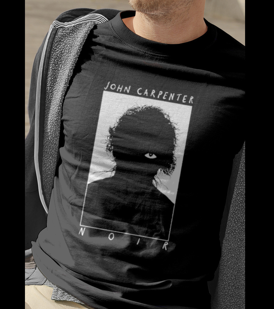 John Carpenter Noir Evil Eye Silhouette Lost Themes IV T-Shirt