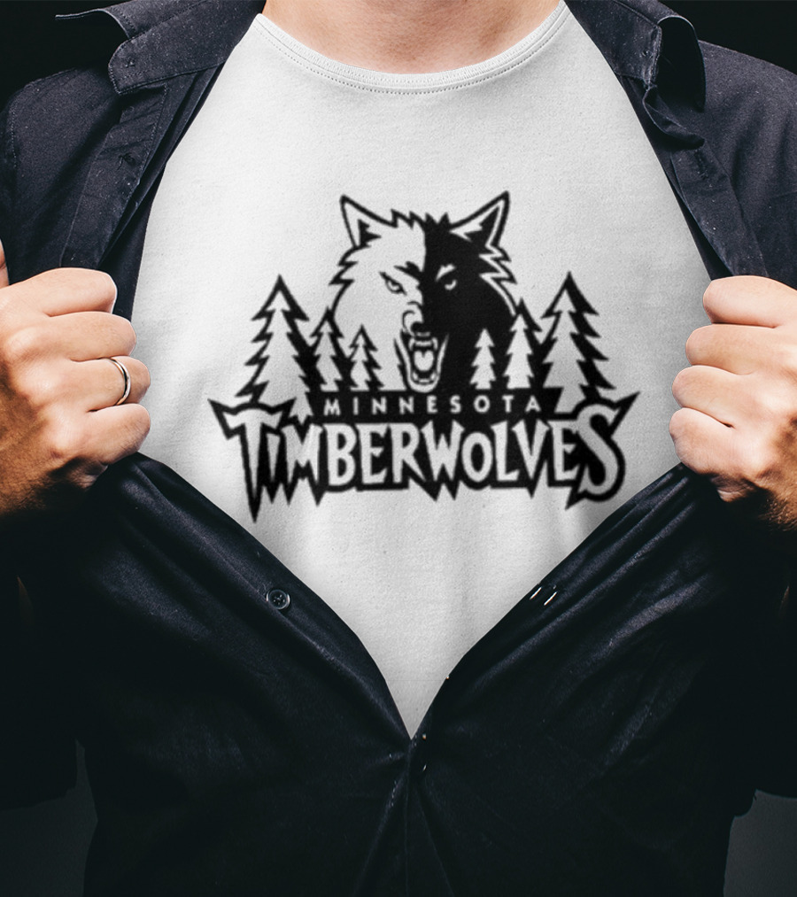 Minnesota Timberwolves Logo Jordan Mclaughlin T-Shirt