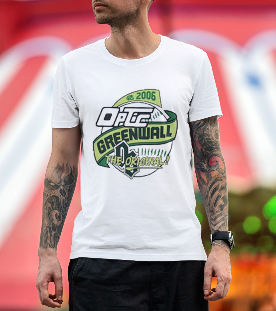 OpTic Greenwall 2006 The Original Triple Play Baseball T-Shirt