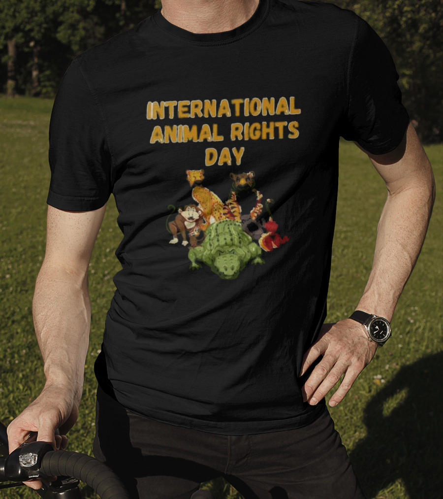 International Animal Rights Day With Wild Animal T-Shirt