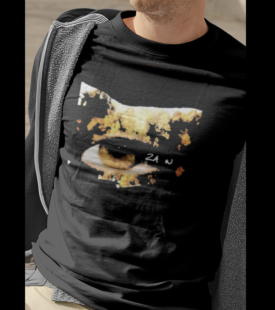 Inzayn What I Am Eye Graphic With Zayn Text T-Shirt