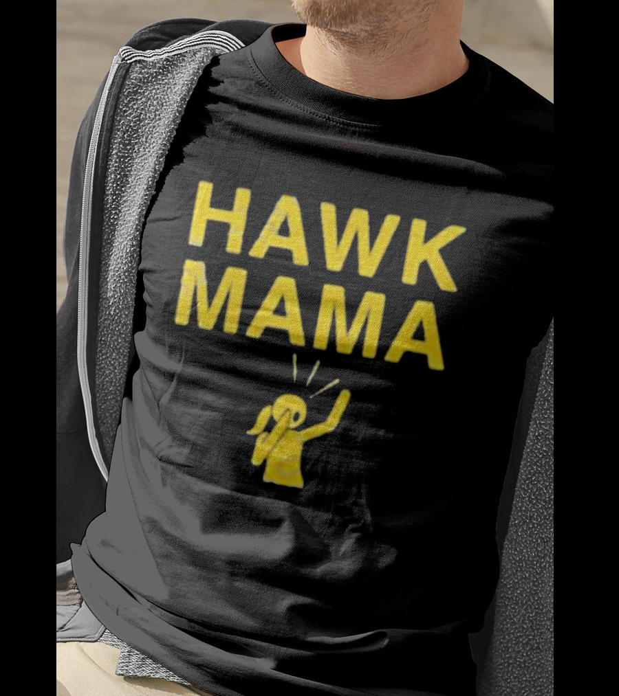 Iowa Hawk Mama Fan Enthusiast T-Shirt