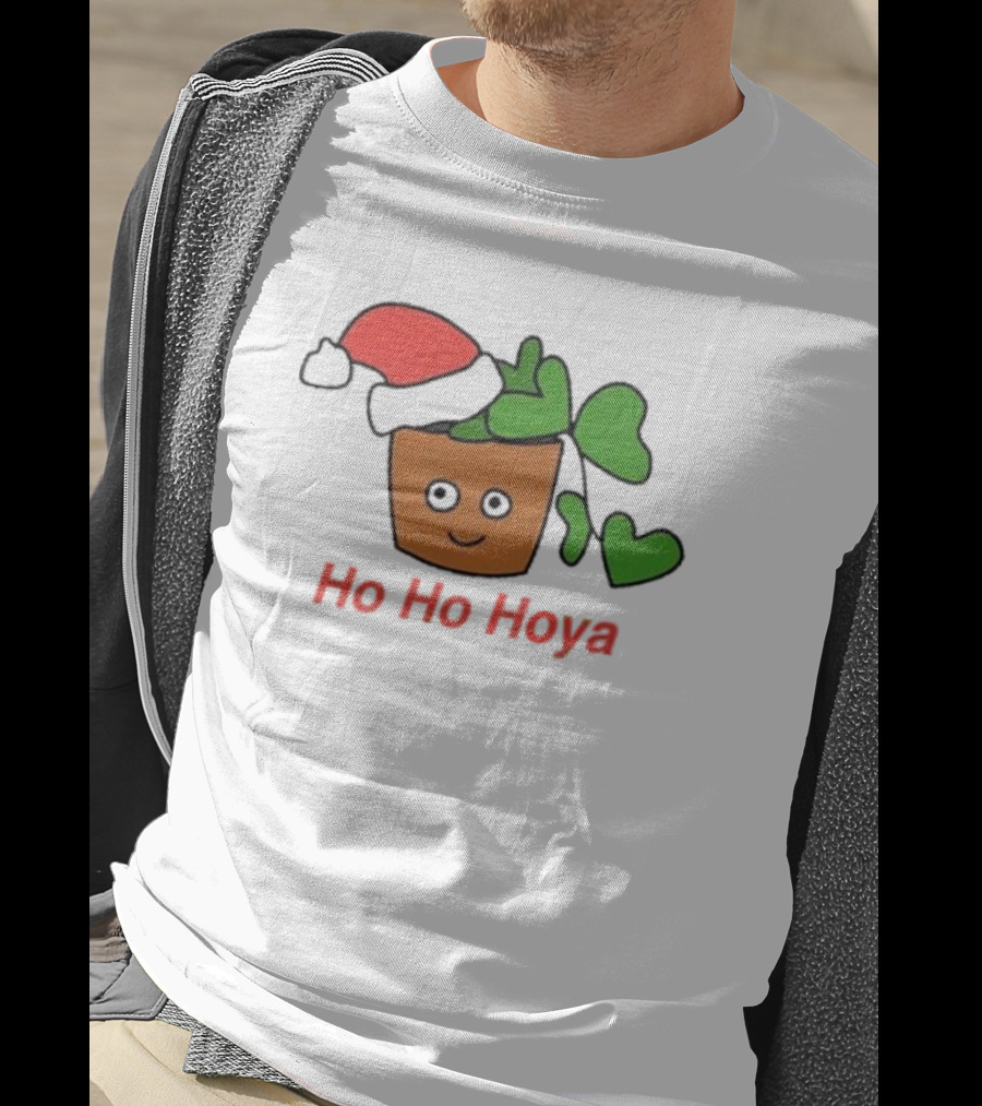Ho Ho Hoya Santa Hat Hoya Plant Community T-Shirt