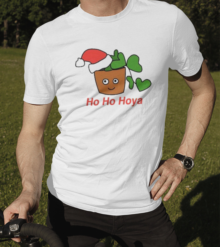 Ho Ho Hoya Santa Hat Hoya Plant Community T-Shirt