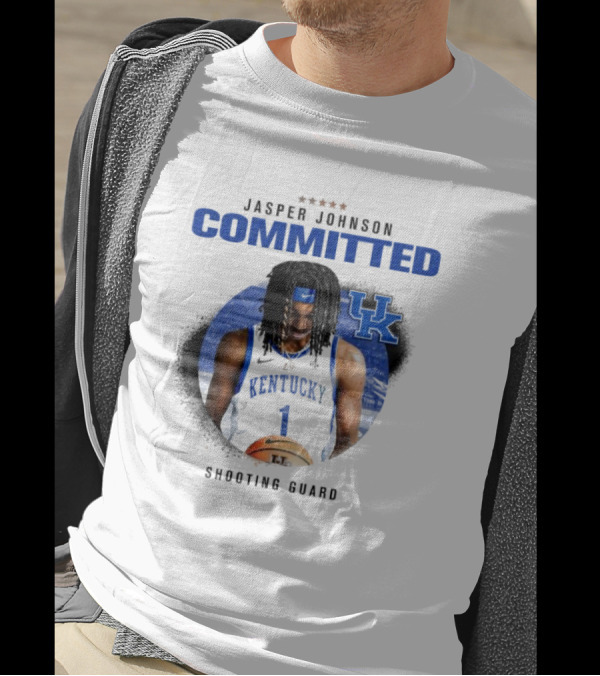 Jasper Johnson Committed Shooting Guard Kentucky Basketball T-Shirt