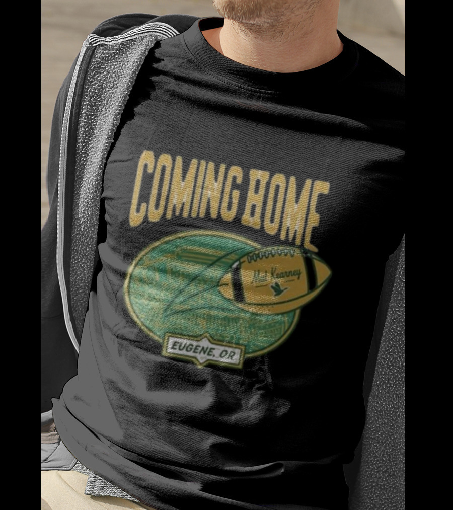 Coming Home Mat Kearney Football Eugene OR T-Shirt