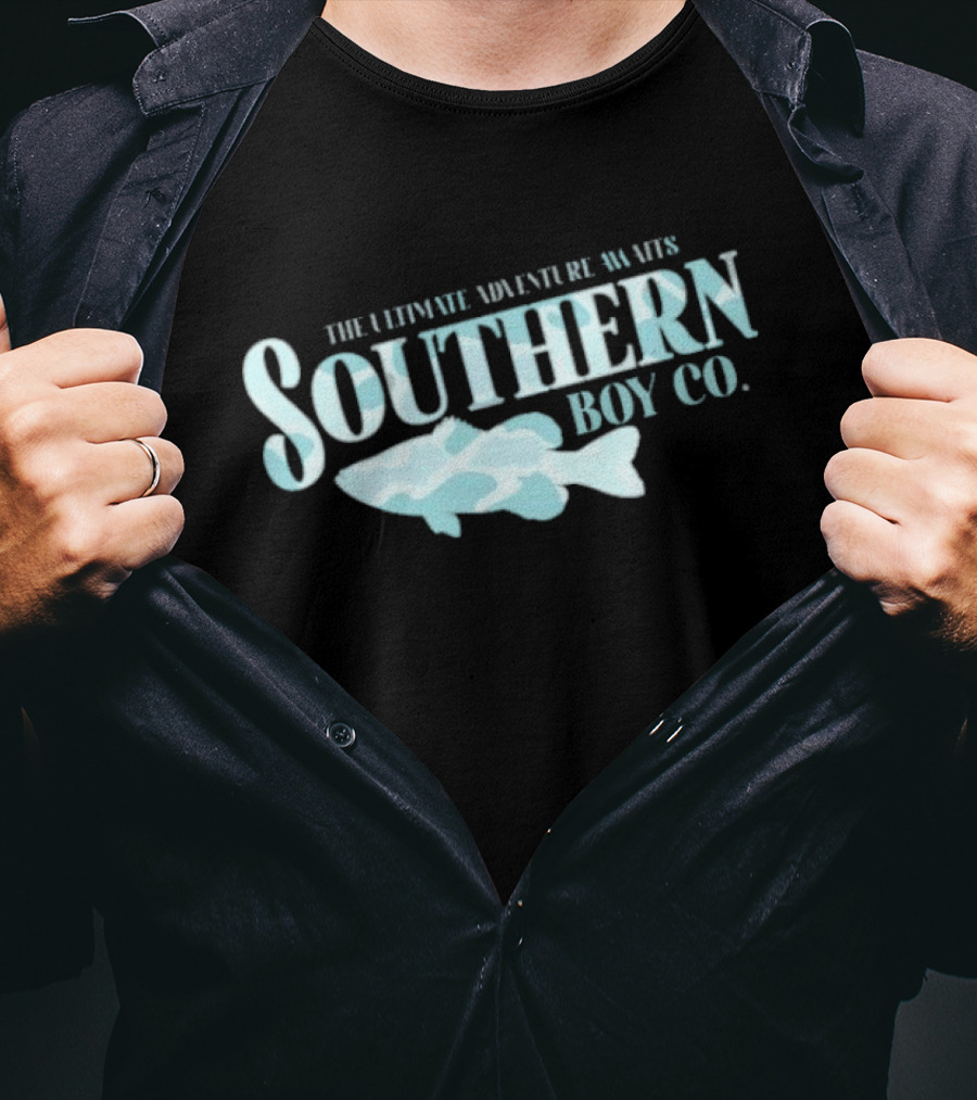 The Ultimate Adventure Awaits Southern Boy Co Fish T-Shirt
