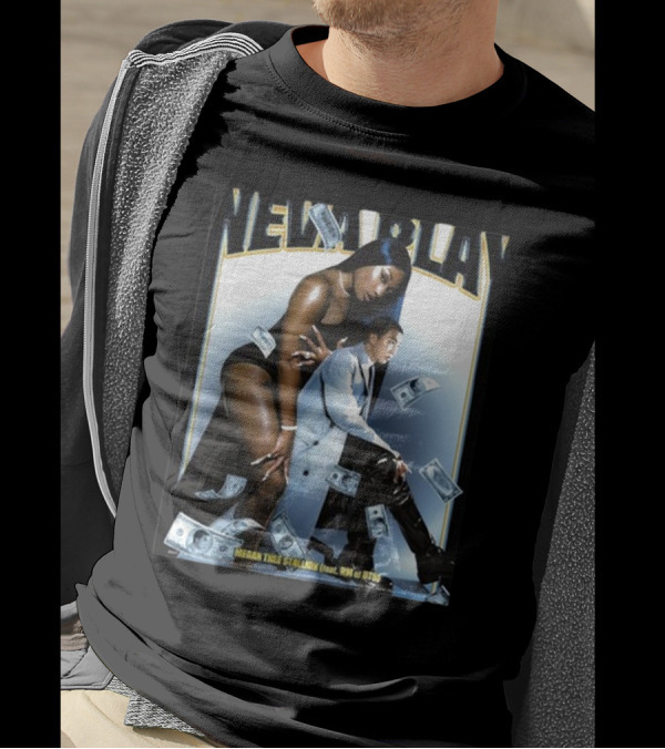Neva Play Megan Thee Stallion Feat RM Of BTS Money Rain T-Shirt