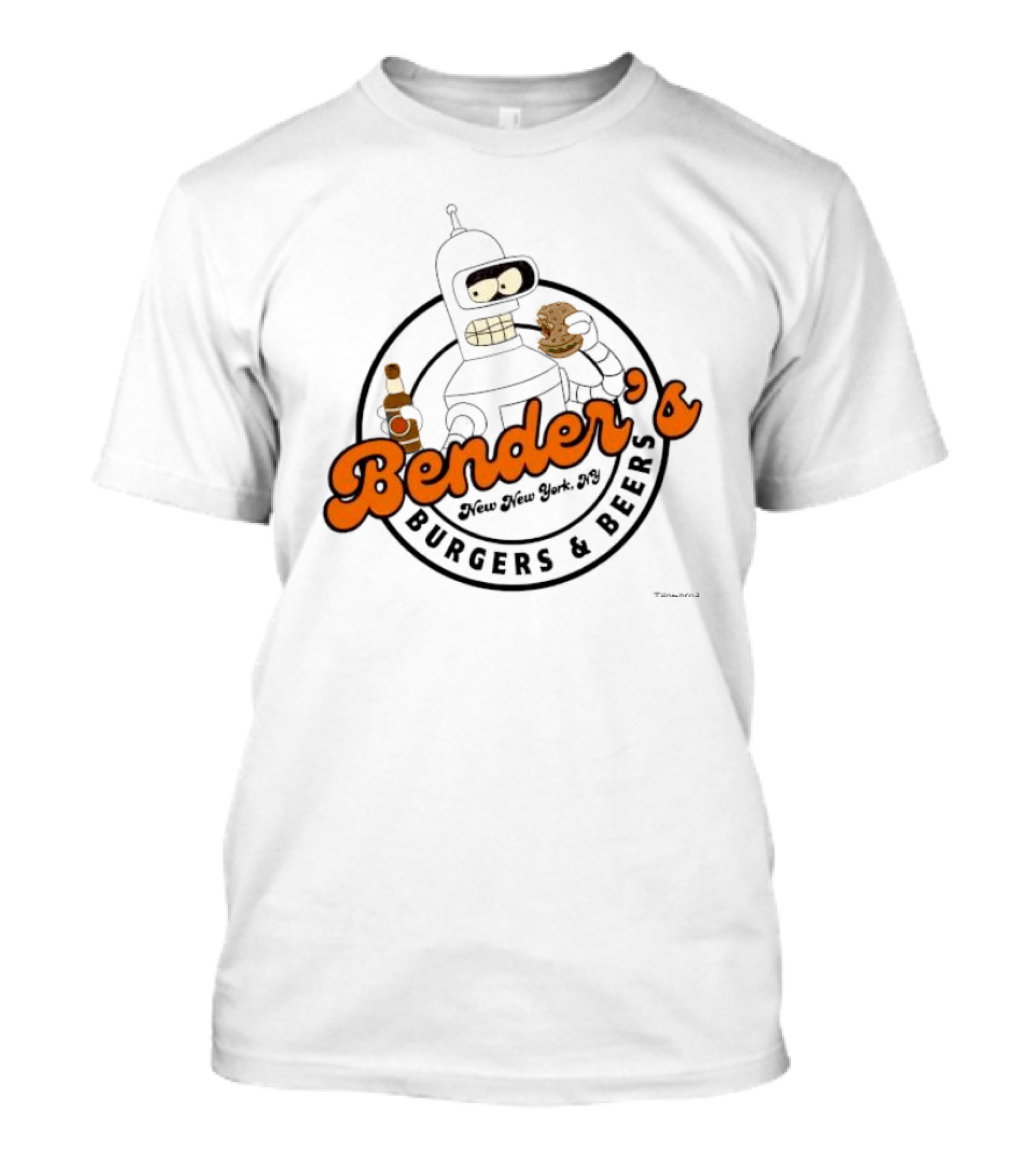 Bender’s Burgers And Beers New New York NY T-Shirt