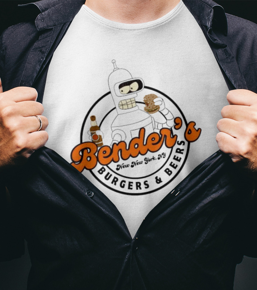 Bender’s Burgers And Beers New New York NY T-Shirt