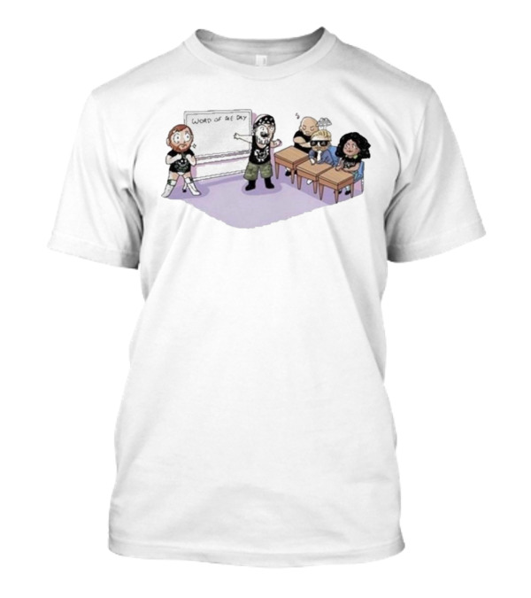 Word Of The Day Vocab Lessons With Professor Briscoe Classroom Scene T-Shirt