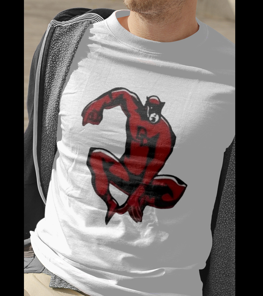Charlie Cox Daredevil Red Suit Classic Marvel Hero T-Shirt
